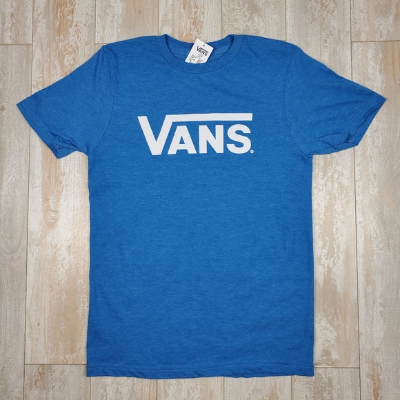 Vans Other - Vans Kids Classic Logo Tee Blue